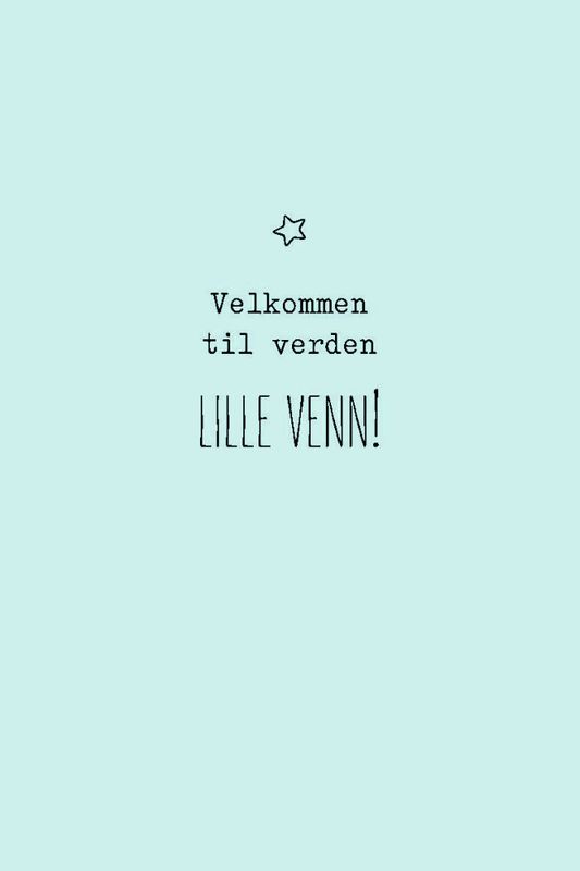 Lille venn blå